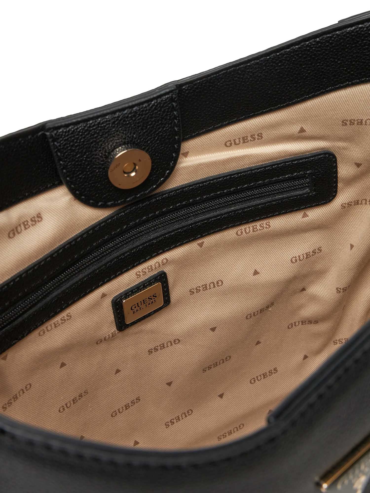 Borse a spalla Nero Guess