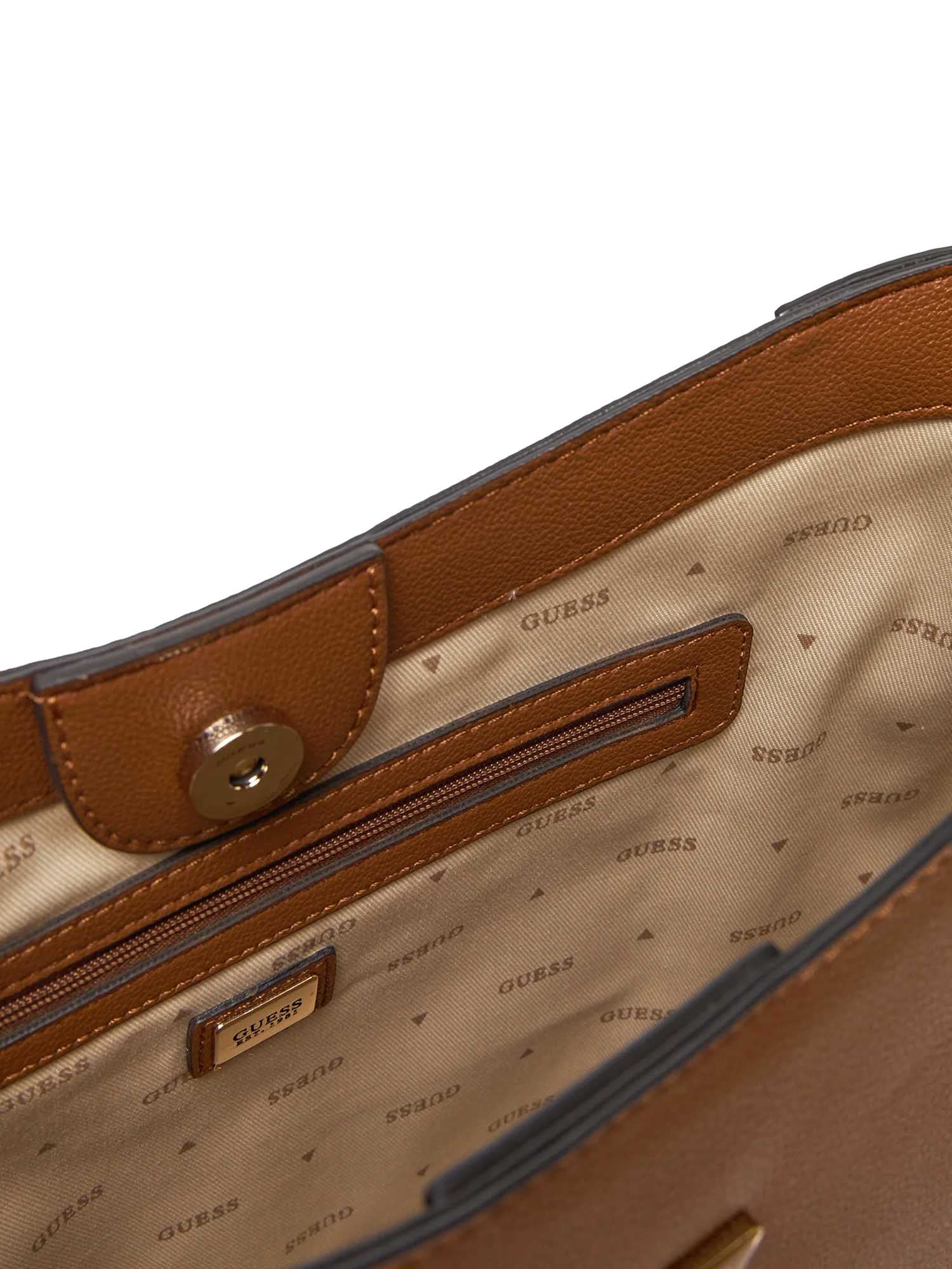 Borse a spalla Marrone Guess