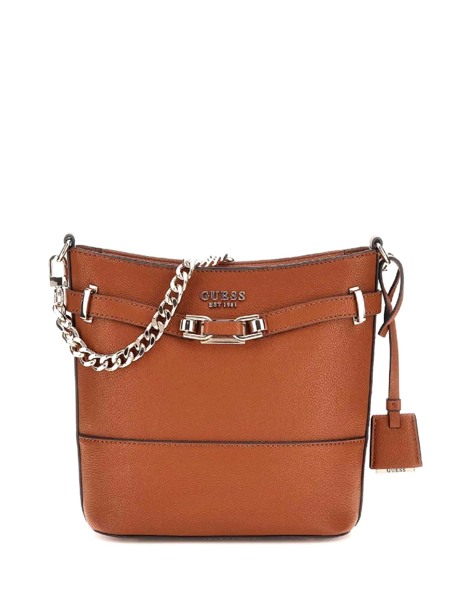 Borse a spalla Marrone Guess