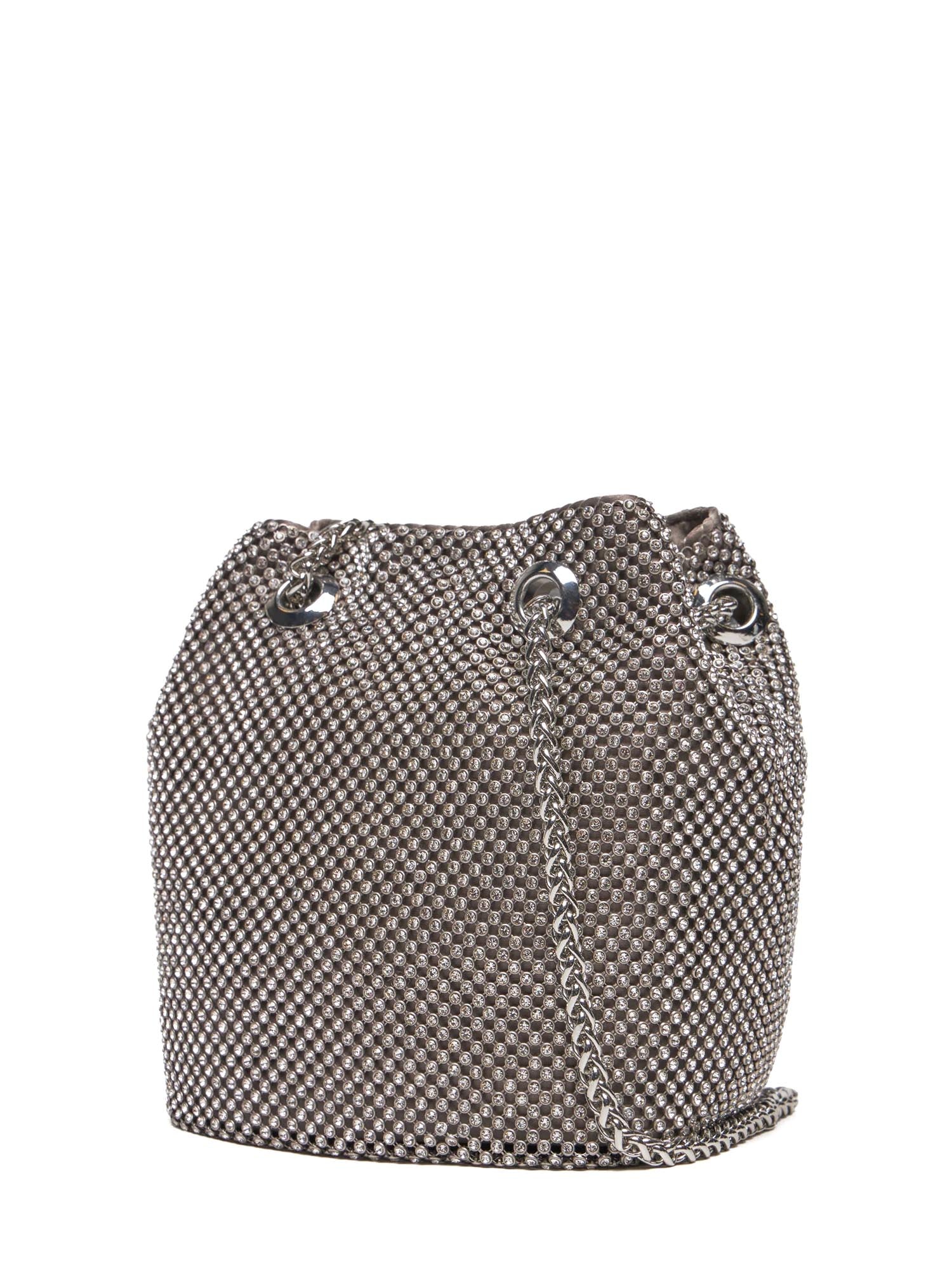 Tracolla Argentato Guess