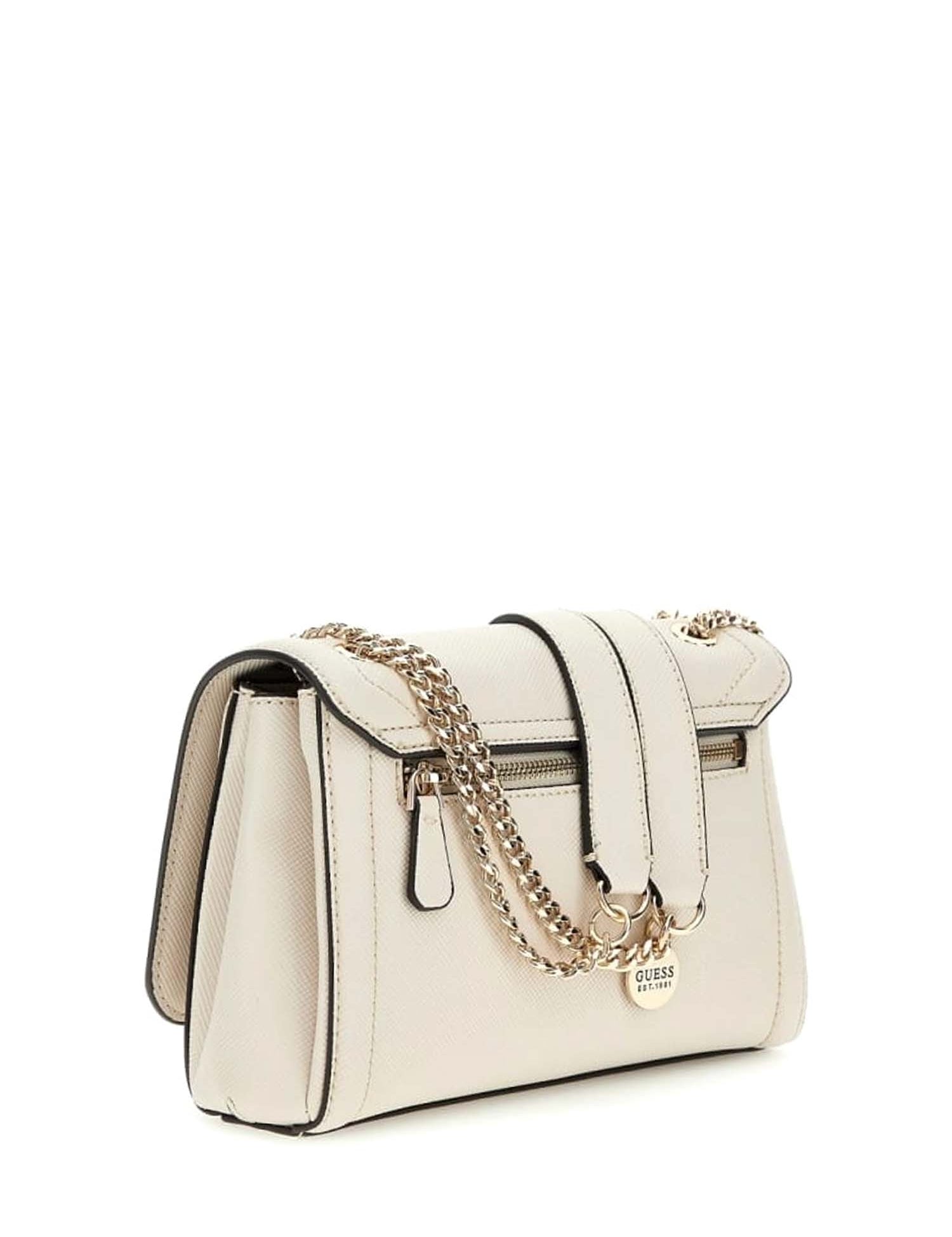Tracolla Avorio Guess
