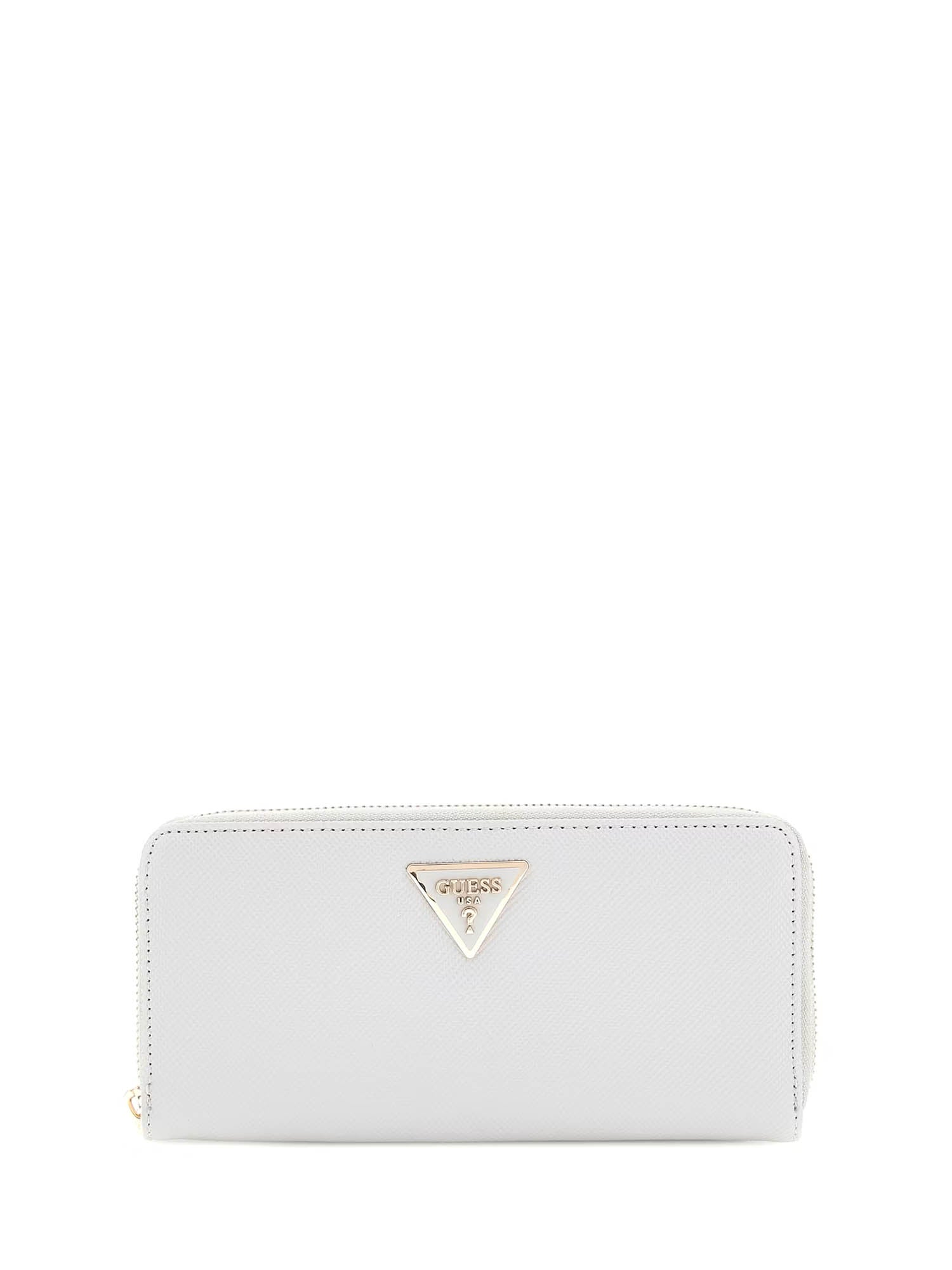 Portafogli Bianco Oro Guess