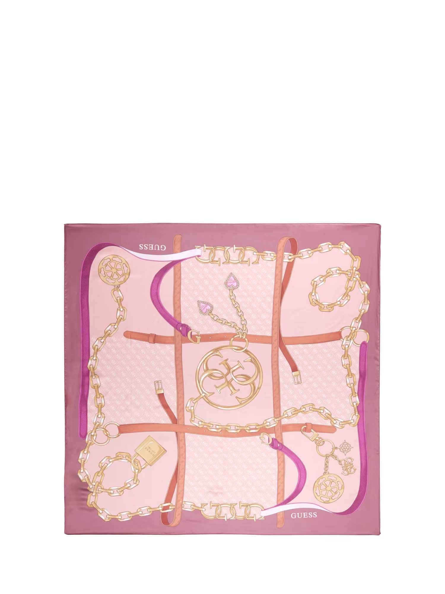 Foulard Rosa Guess