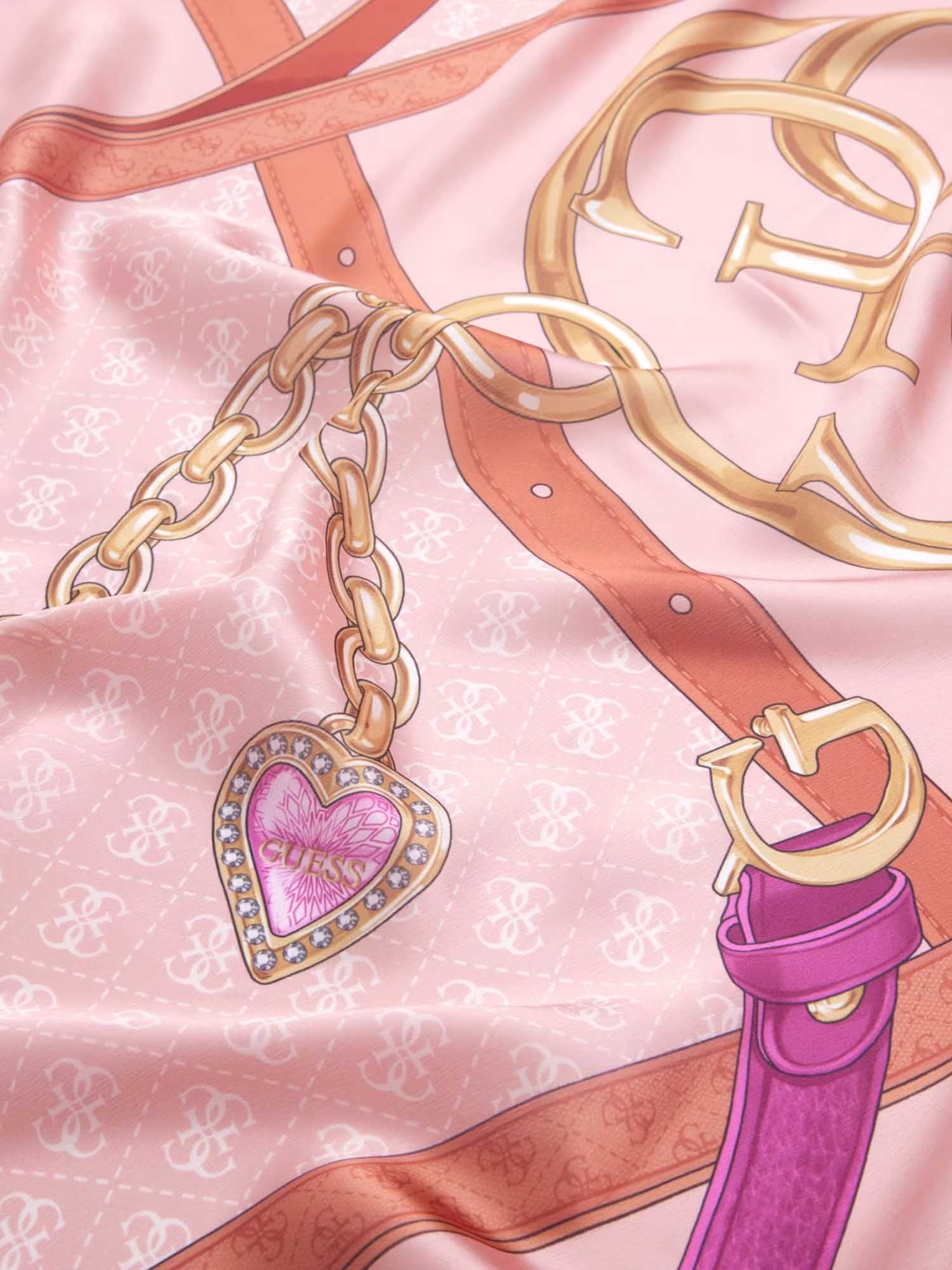Foulard Rosa Guess