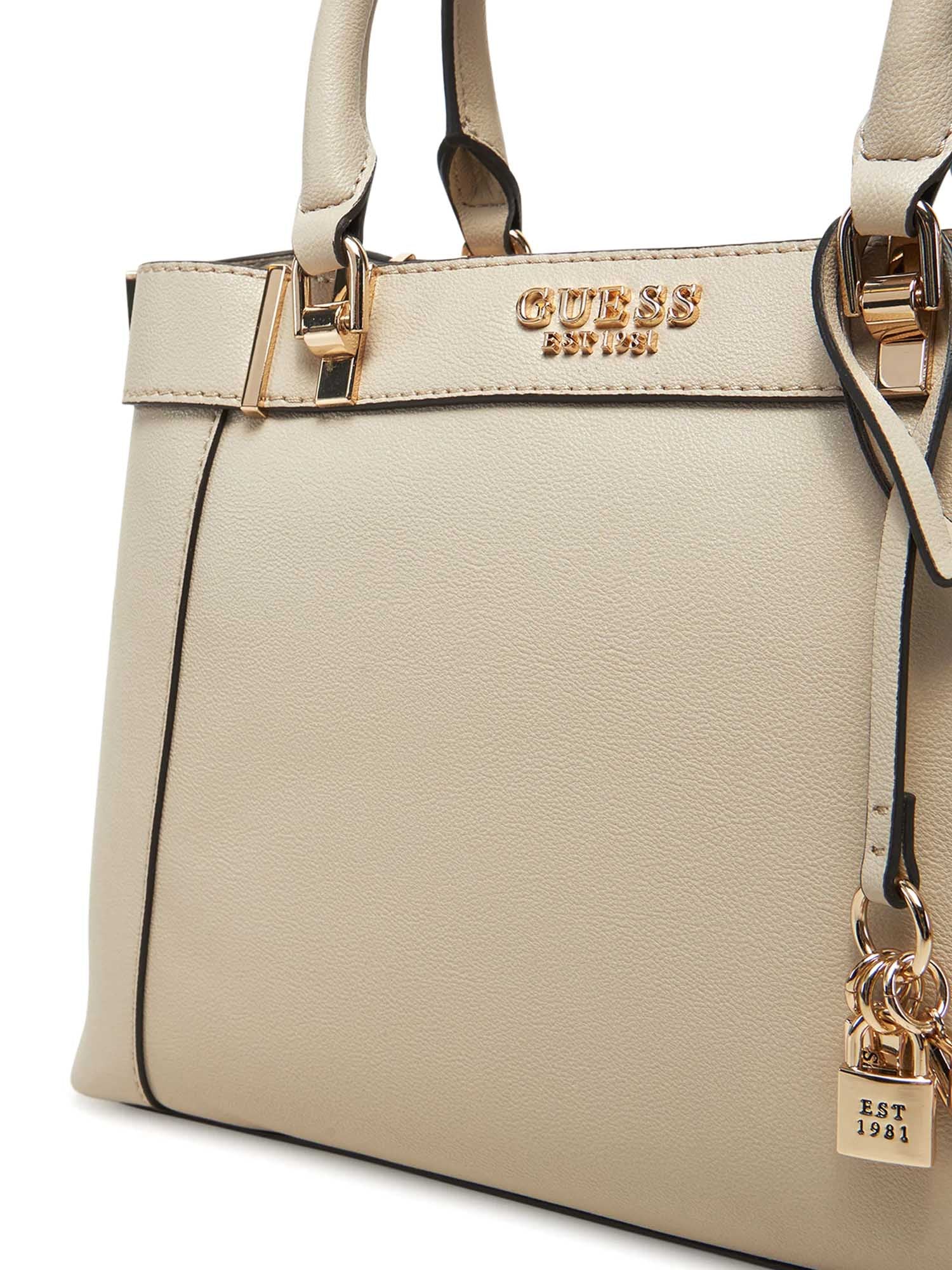 Borse a mano Tortora Guess