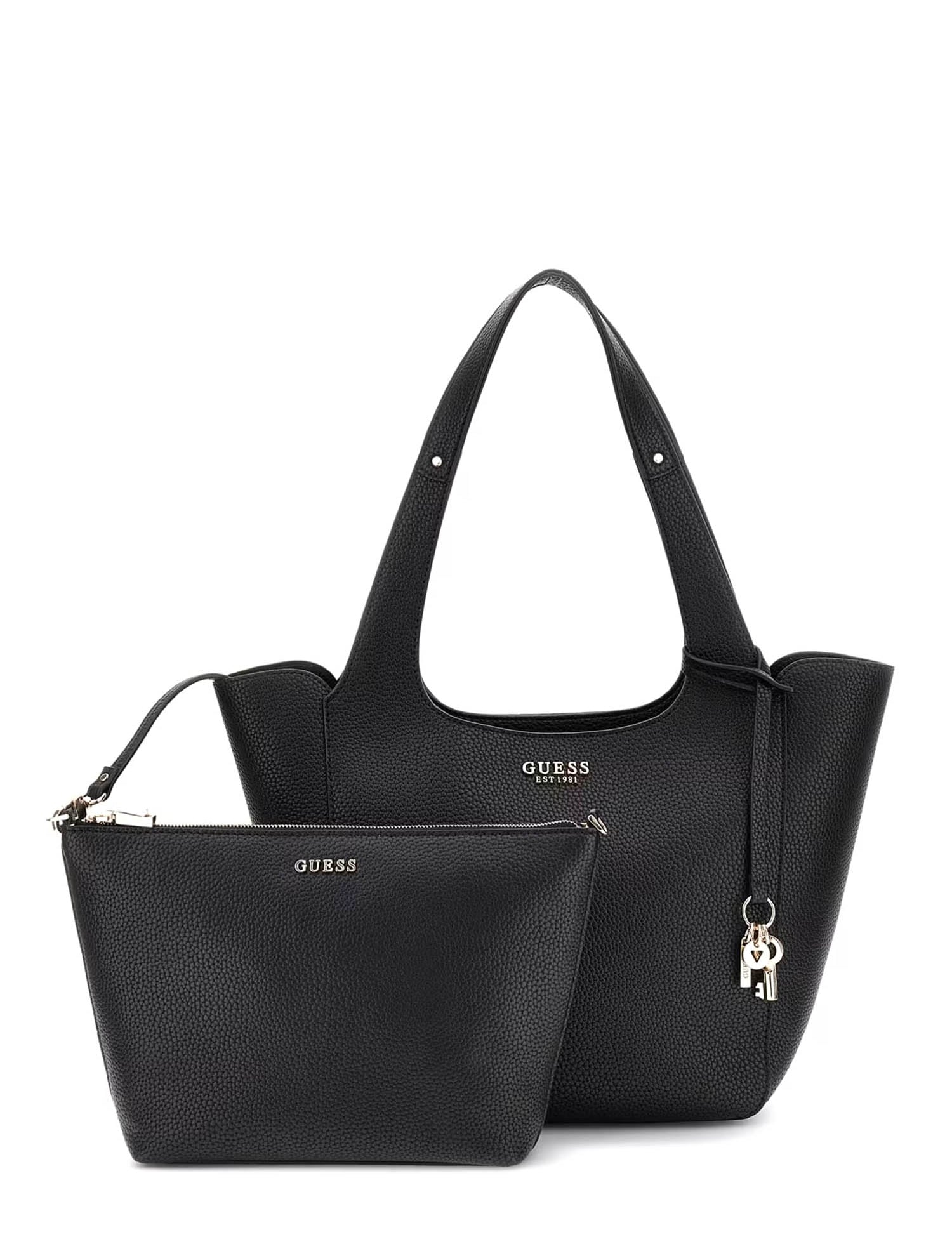 Borse a spalla Nero Guess