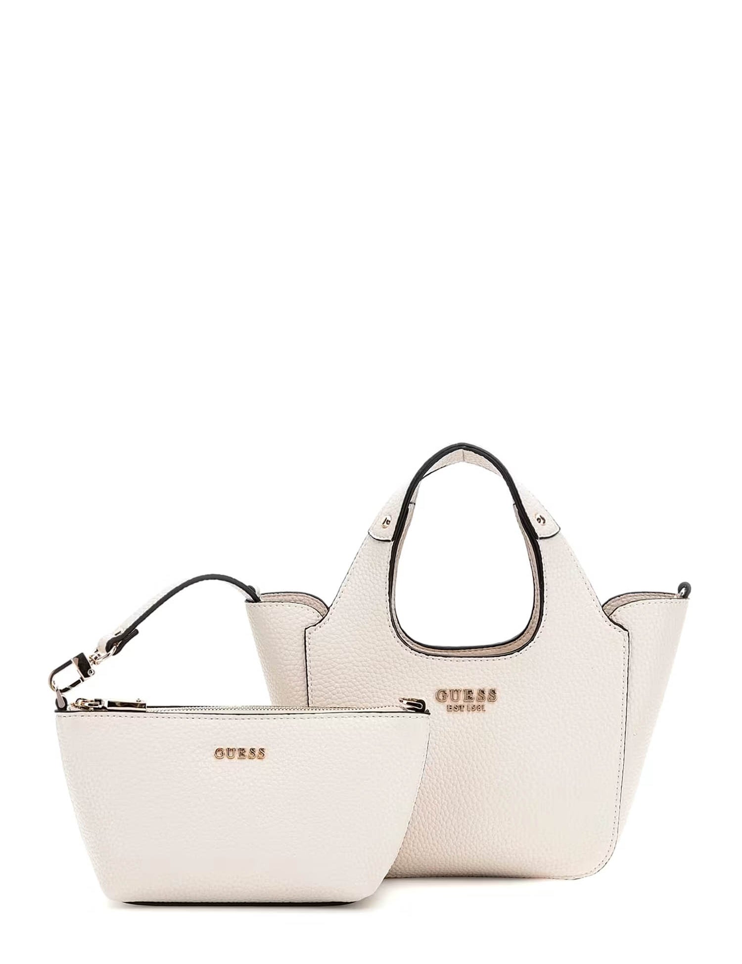 Borse a mano Bianco Guess