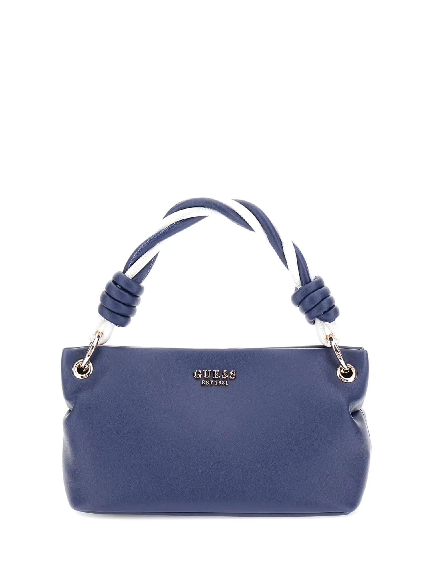 Tracolla Blu Guess