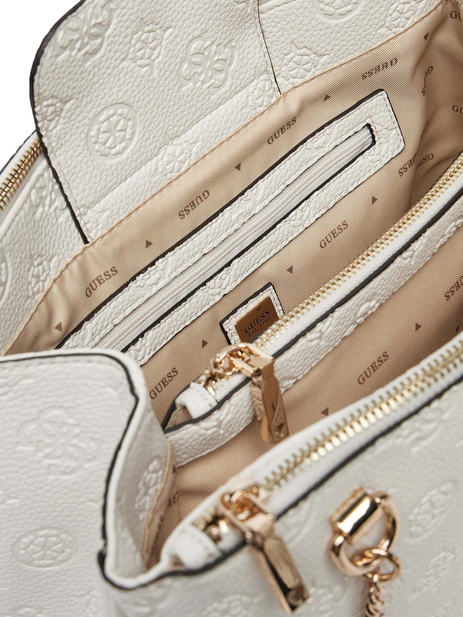 Borse a spalla Bianco Guess