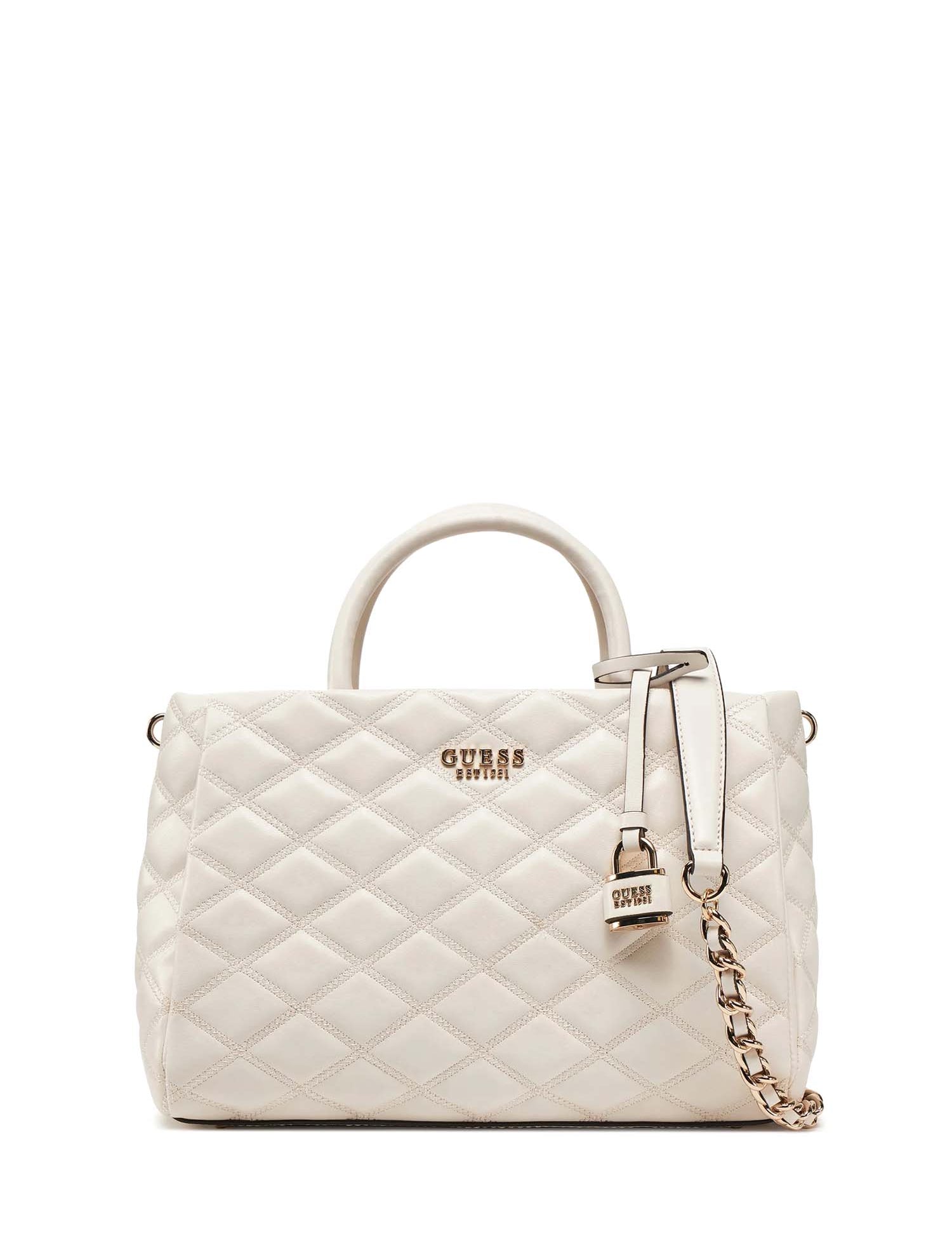 Borse a mano Bianco Guess