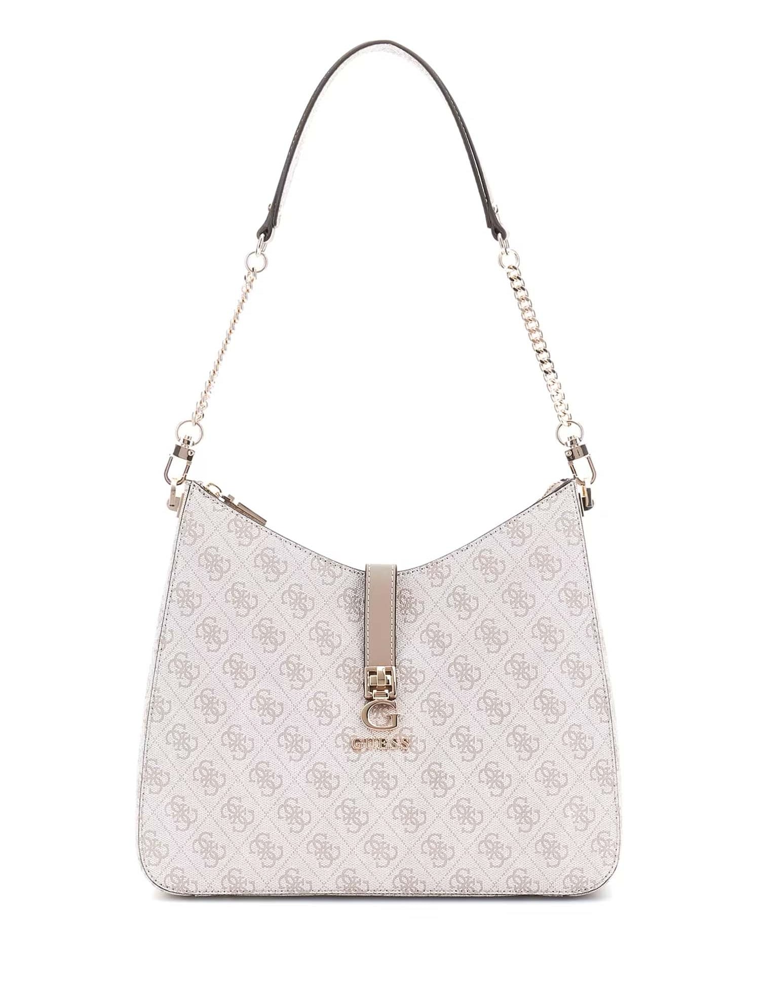 Borse a spalla Beige Guess