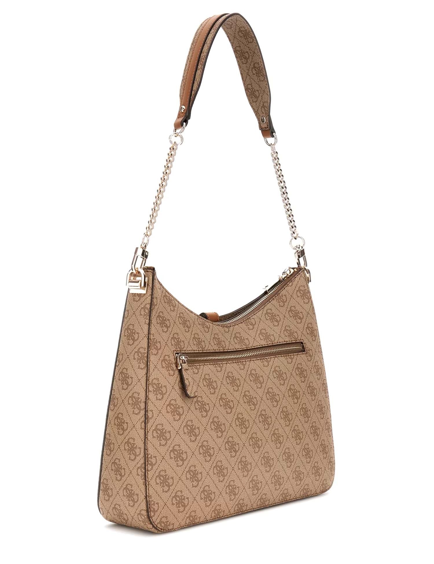 Borse a spalla Marrone Guess