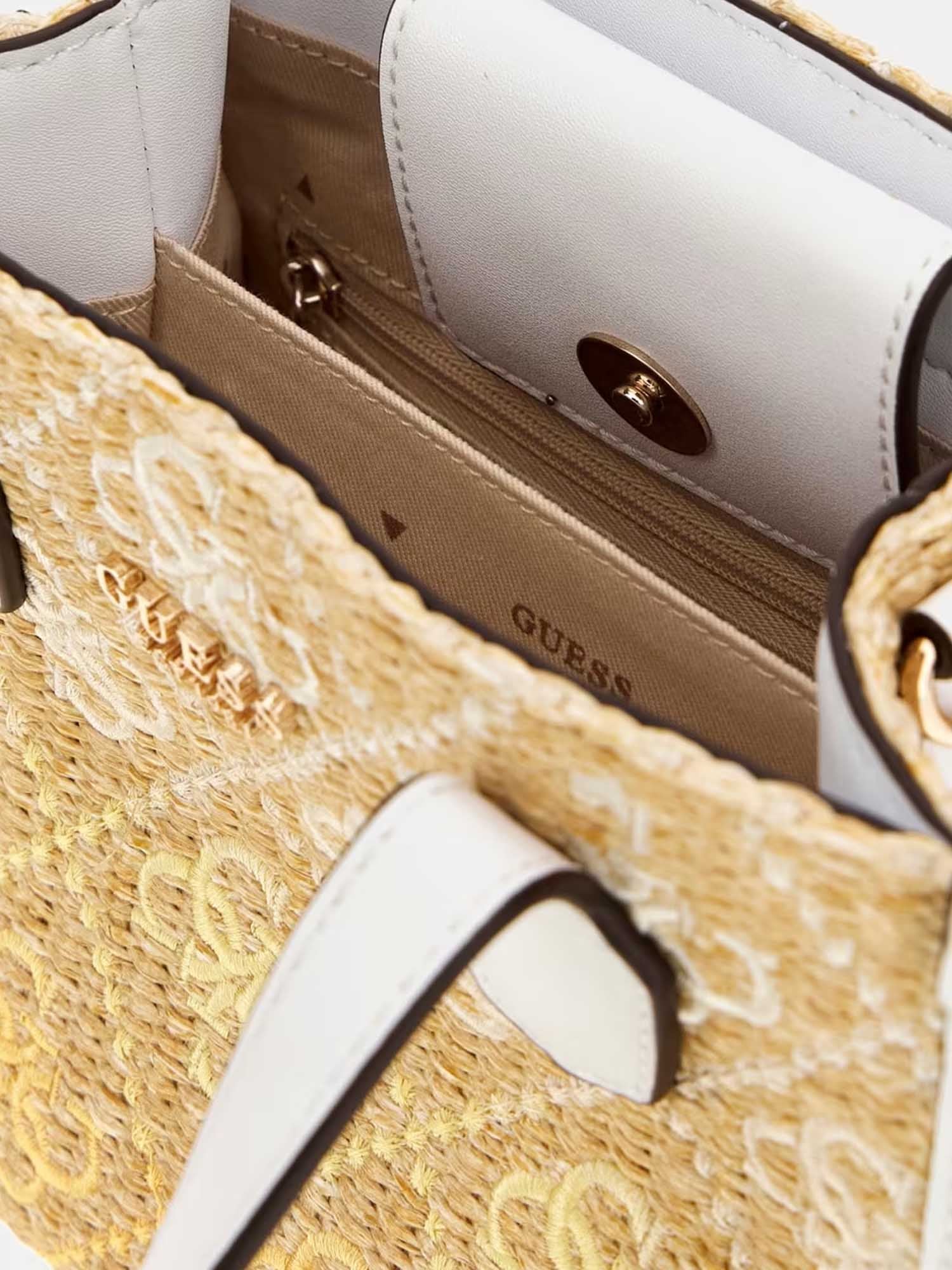 Borse a mano Bianco Guess