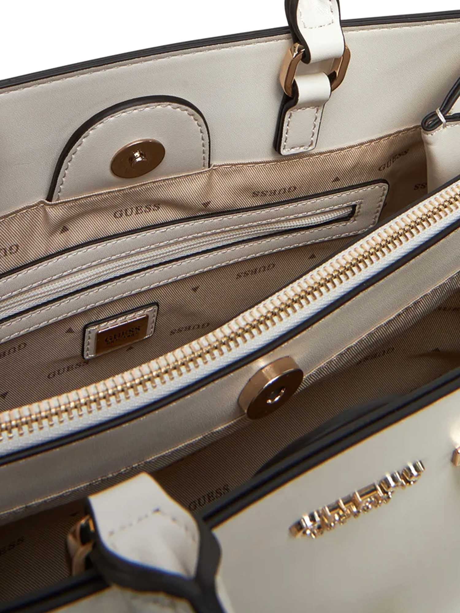 Borse a mano Bianco Guess