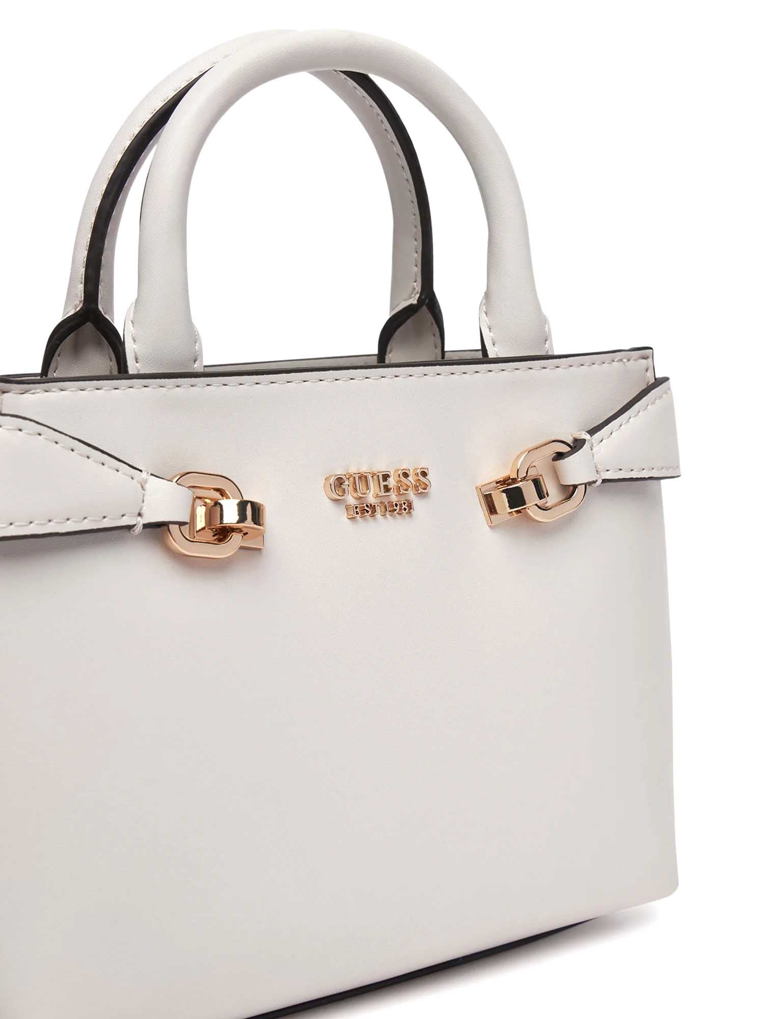 Borse a mano Avorio Guess