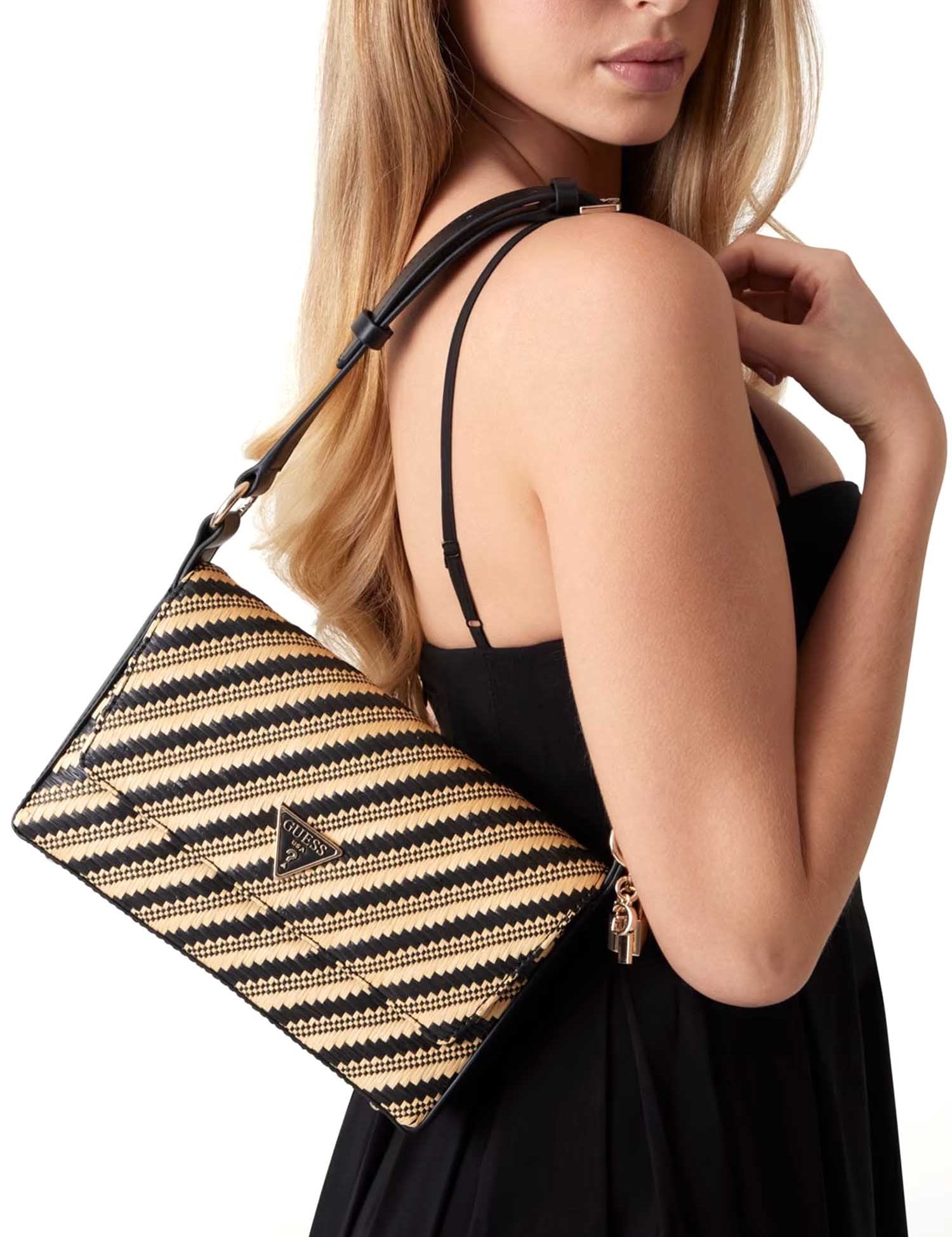 Borse a spalla Nero Guess