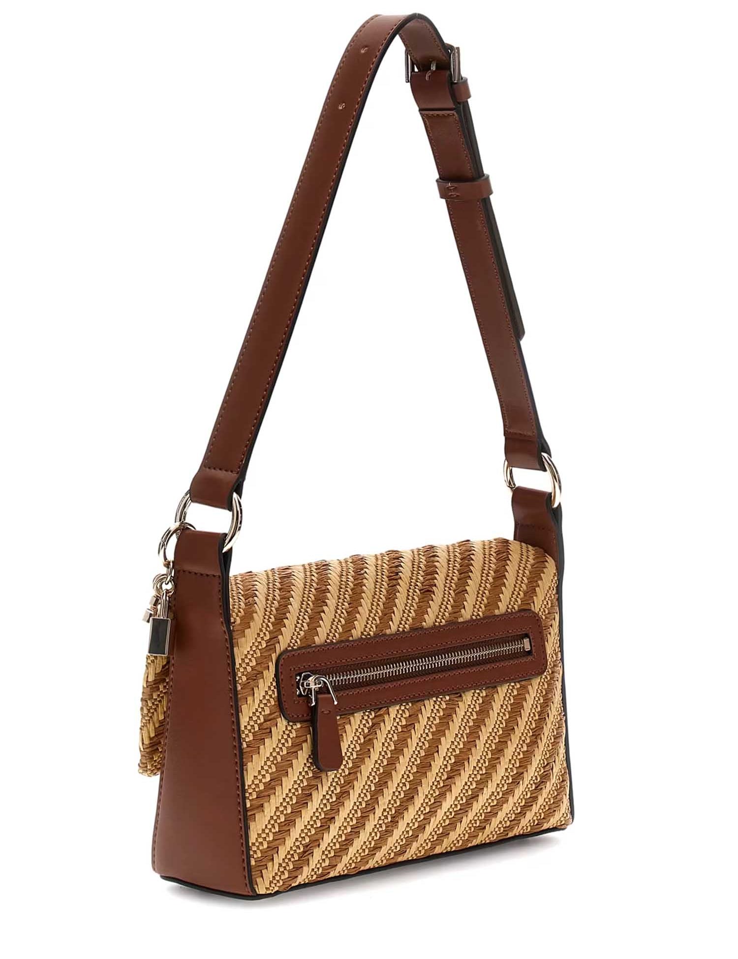 Borse a spalla Marrone Guess