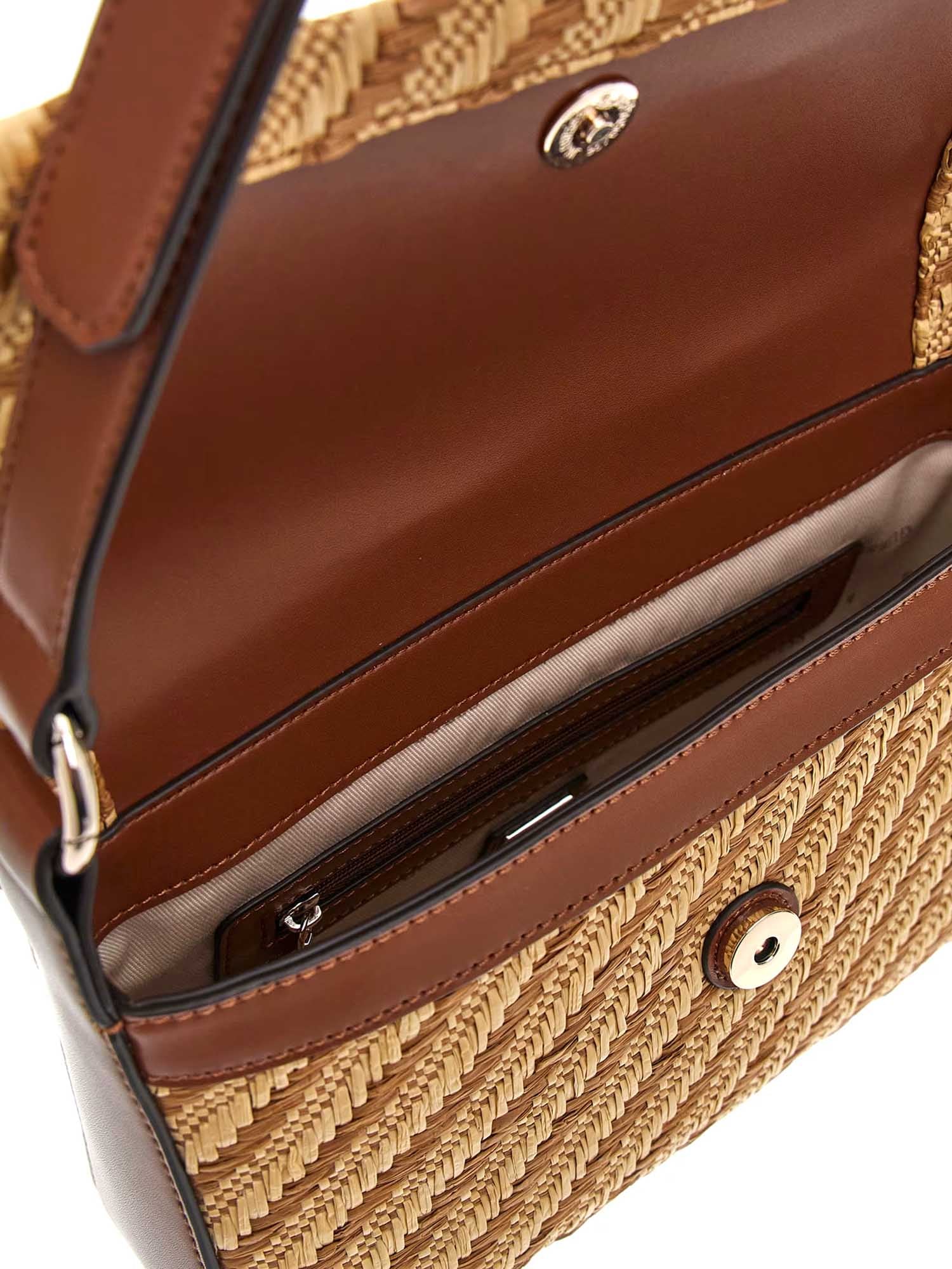 Borse a spalla Marrone Guess