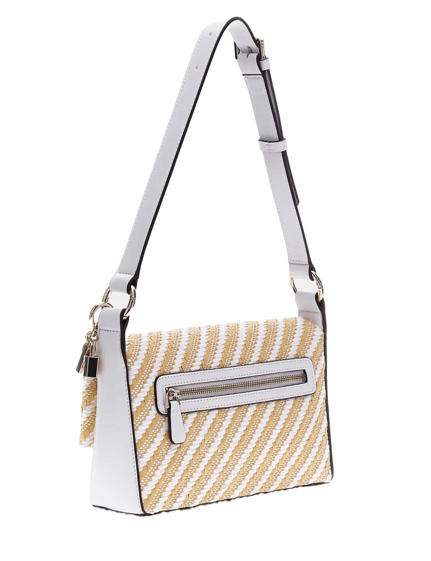 Borse a spalla Bianco Guess