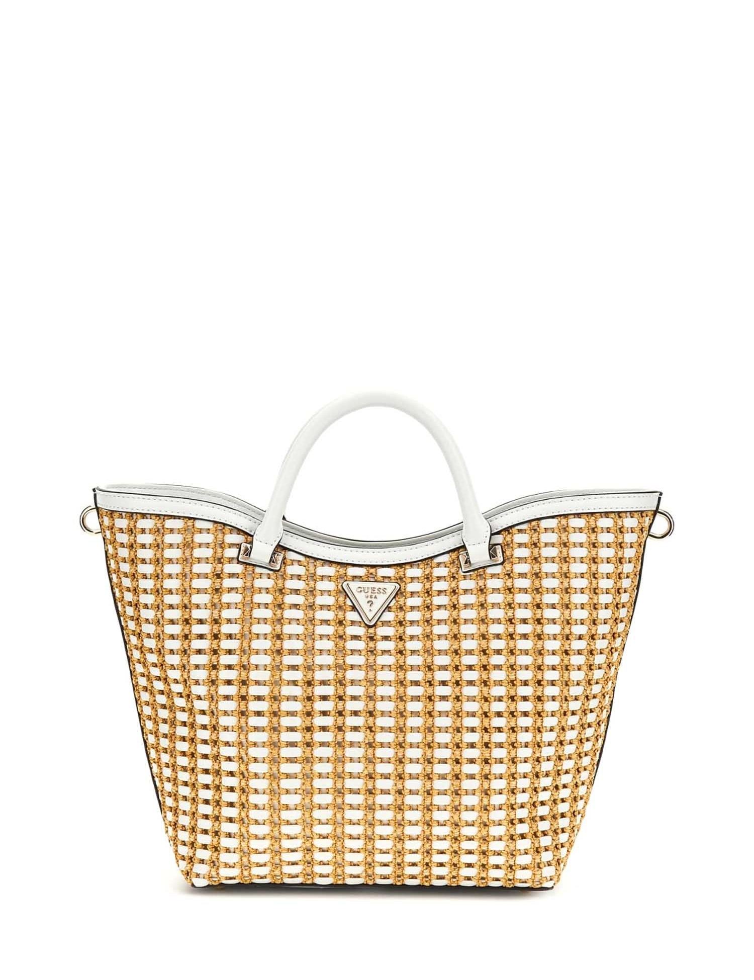 Borse a mano Bianco Guess