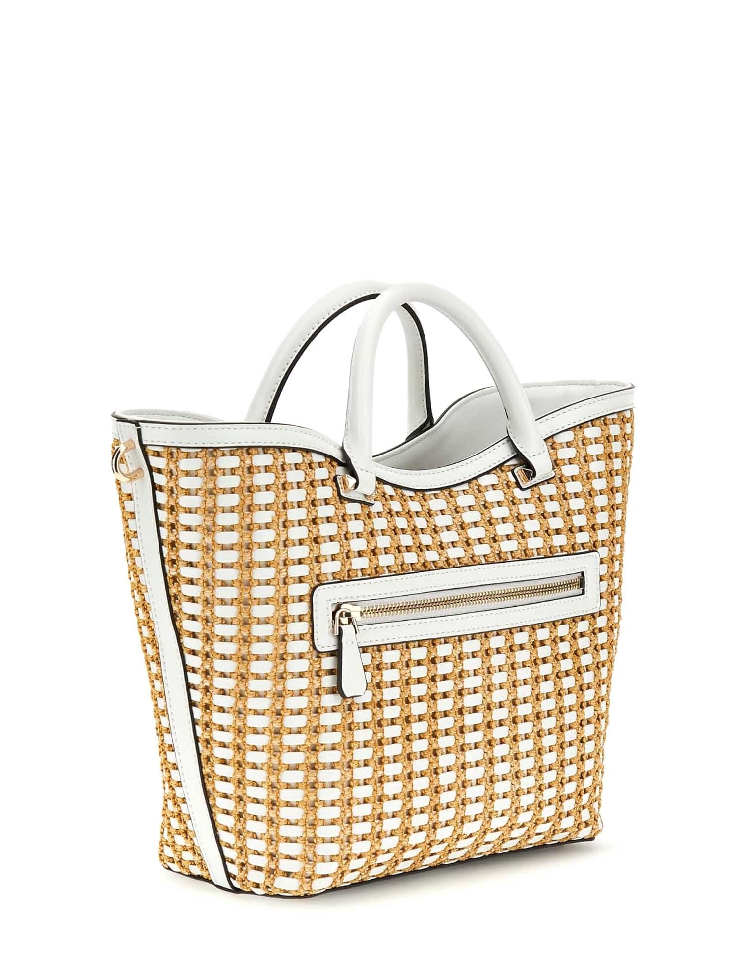 Borse a mano Bianco Guess