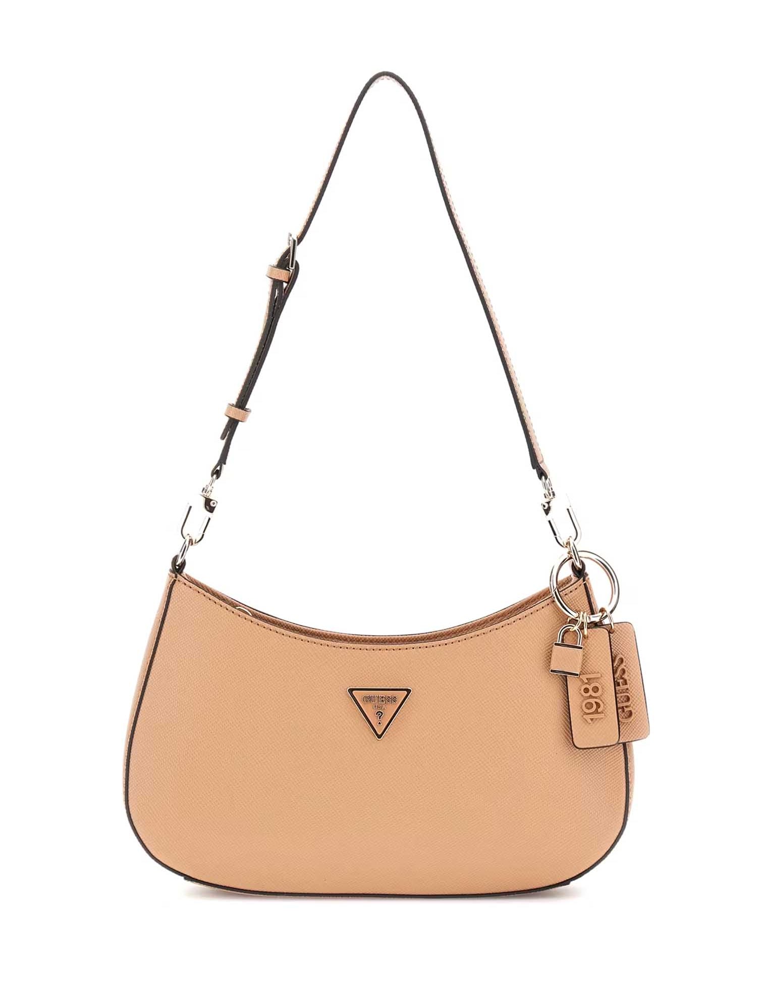 Borse a spalla Beige Guess