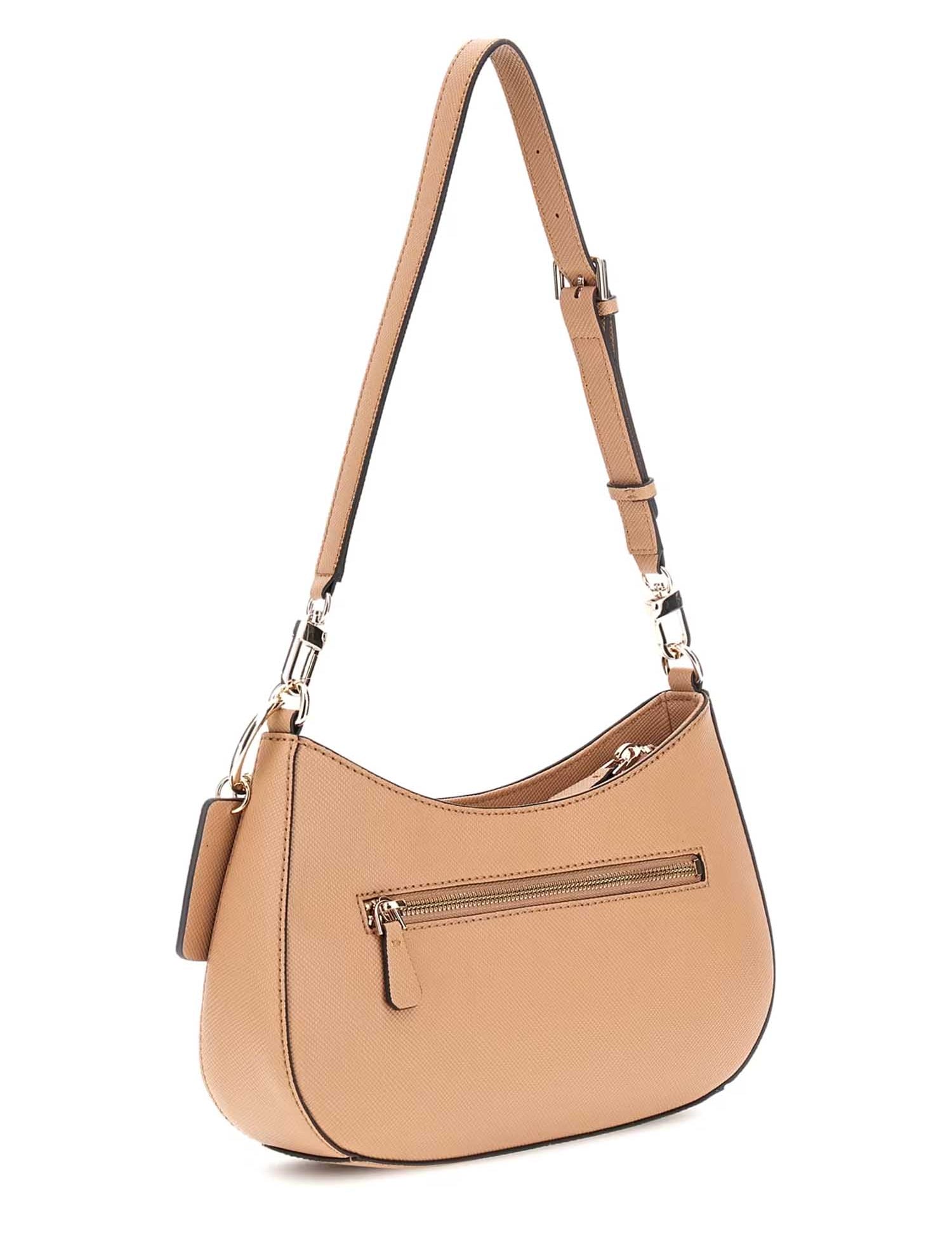 Borse a spalla Beige Guess