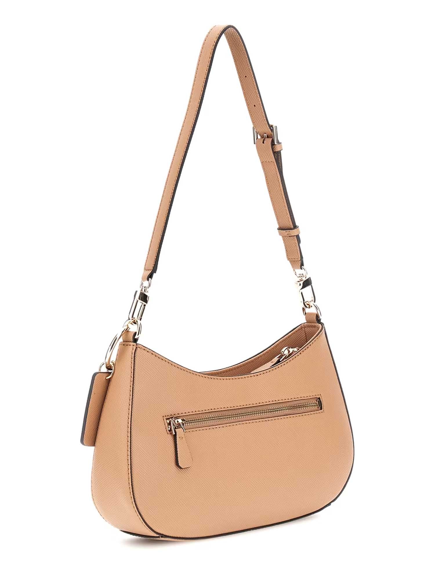 Borse a spalla Beige Guess