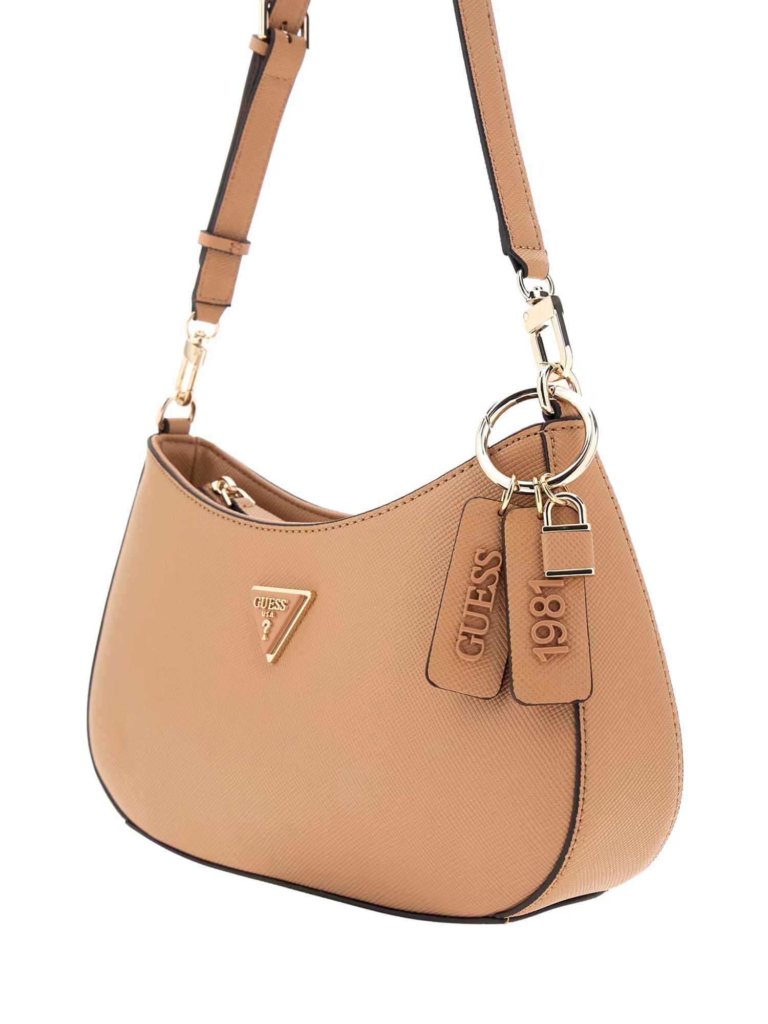 Borse a spalla Beige Guess