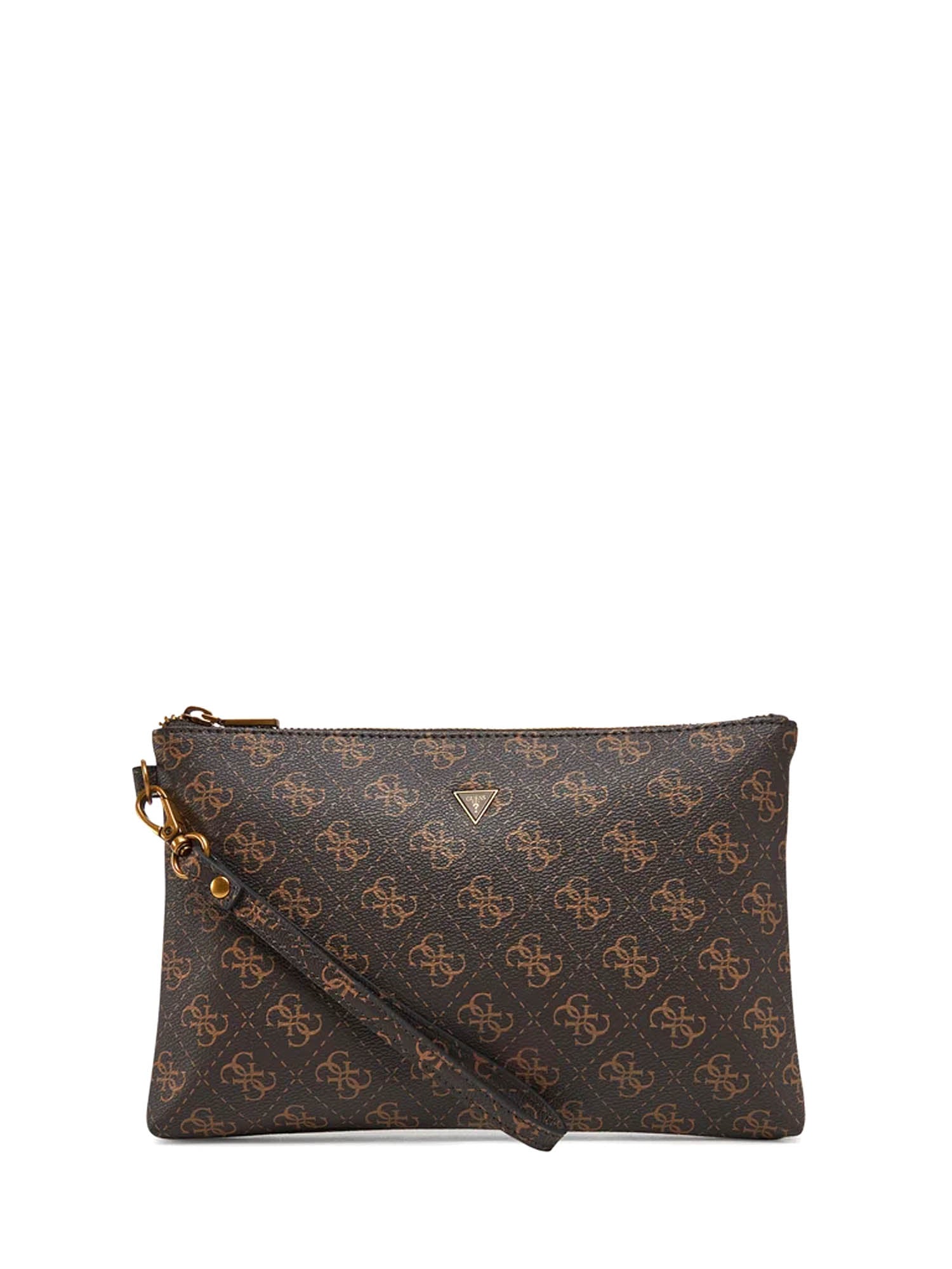 Pochette Marrone Scuro Guess