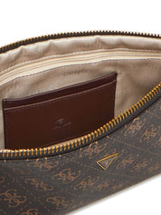 Pochette Marrone Scuro Guess