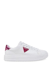 Sneakers Bianco Rosa Guess