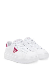 Sneakers Bianco Rosa Guess