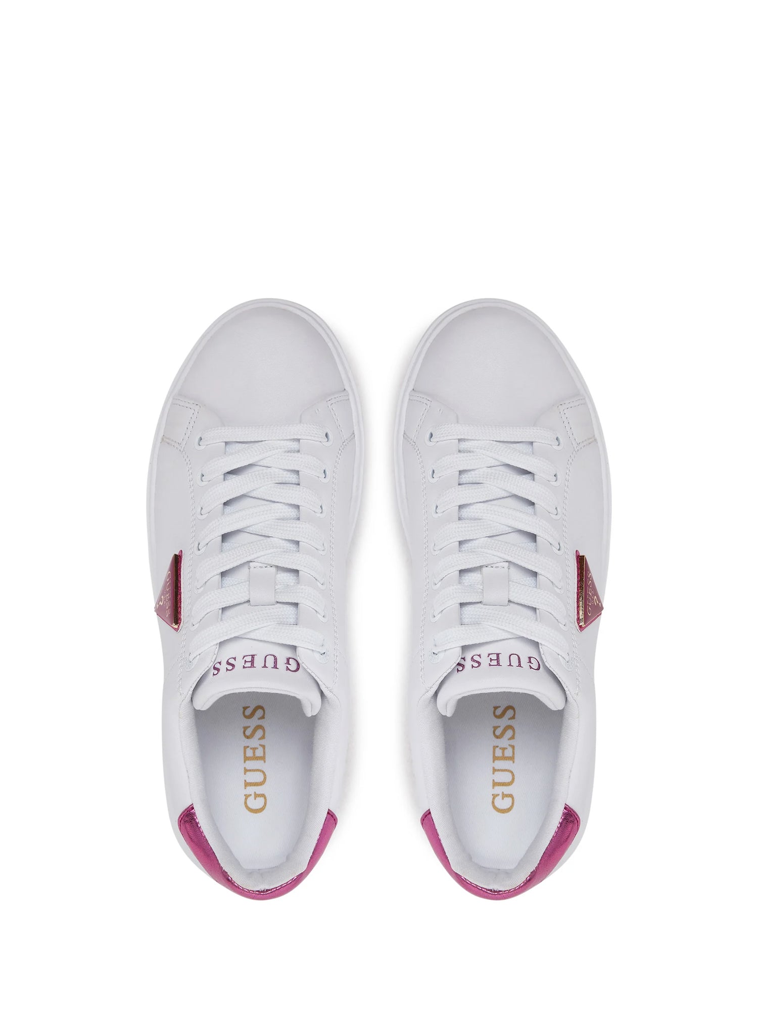 Sneakers Bianco Rosa Guess