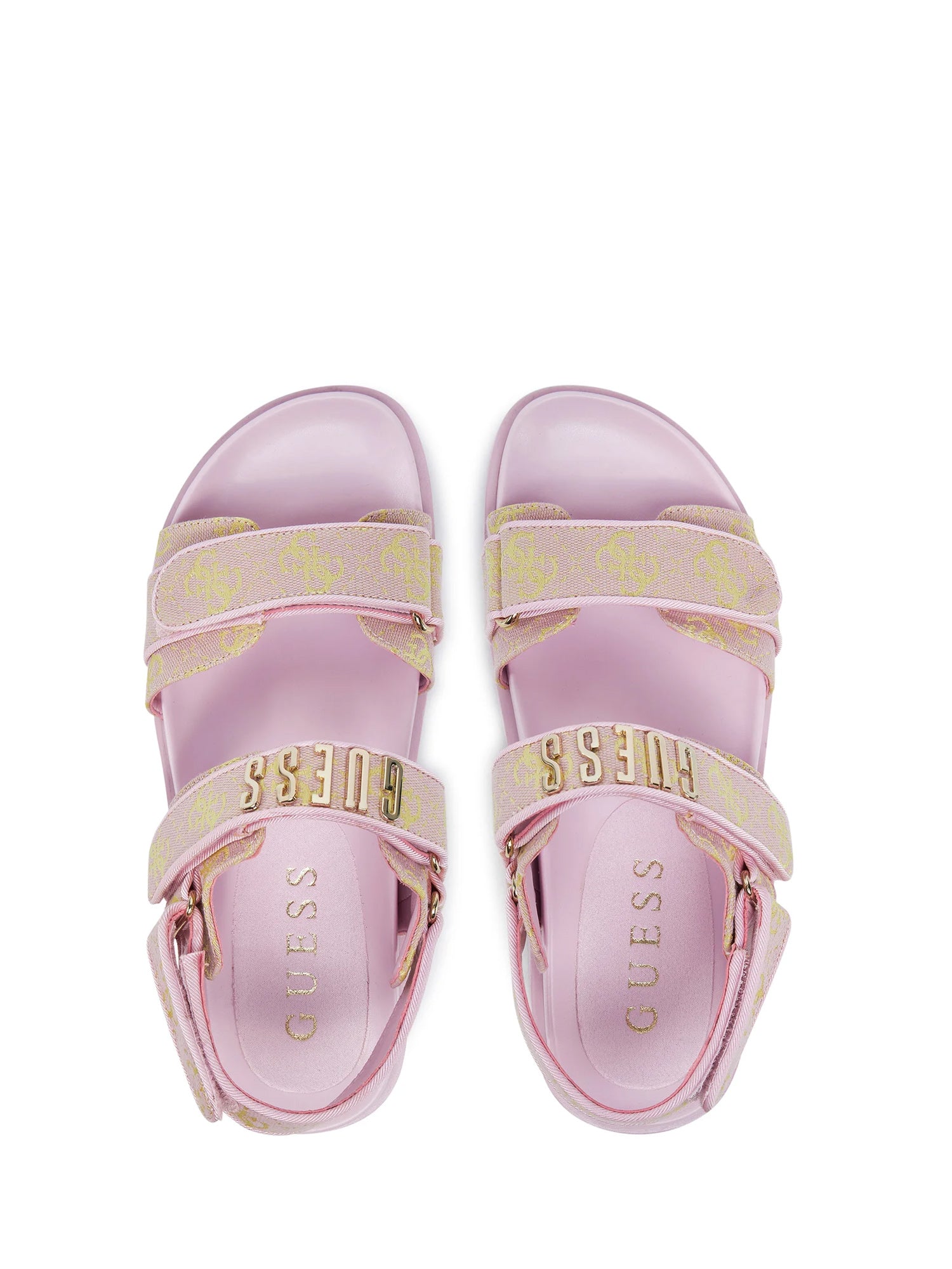 Sandali con strappi Rosa Guess