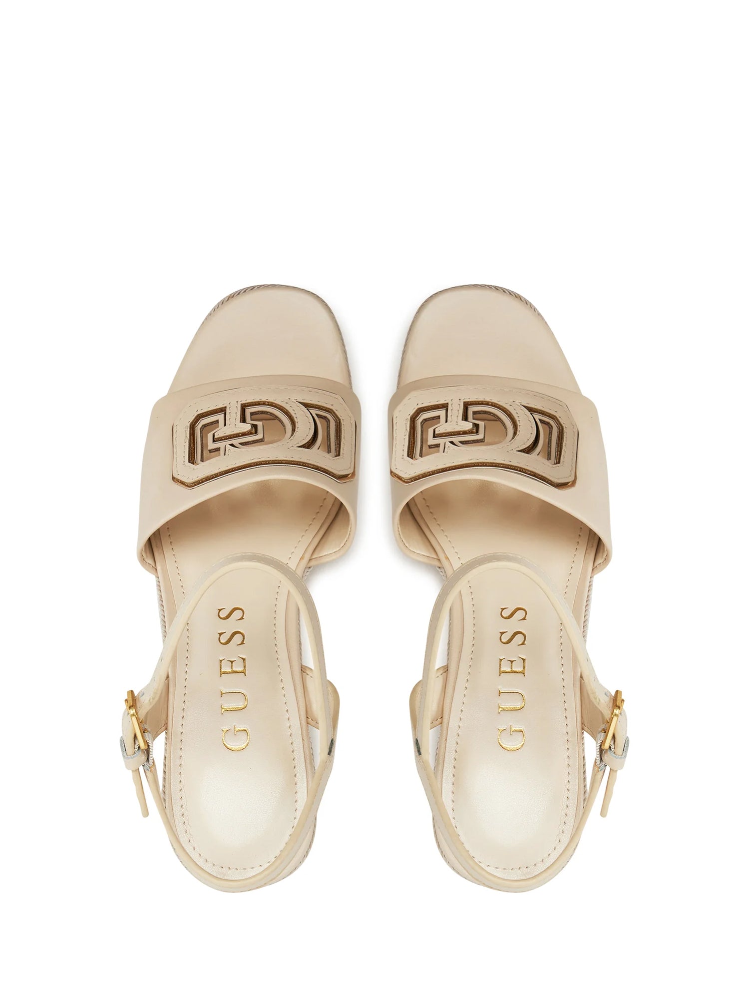 Sandali tacco Beige Guess
