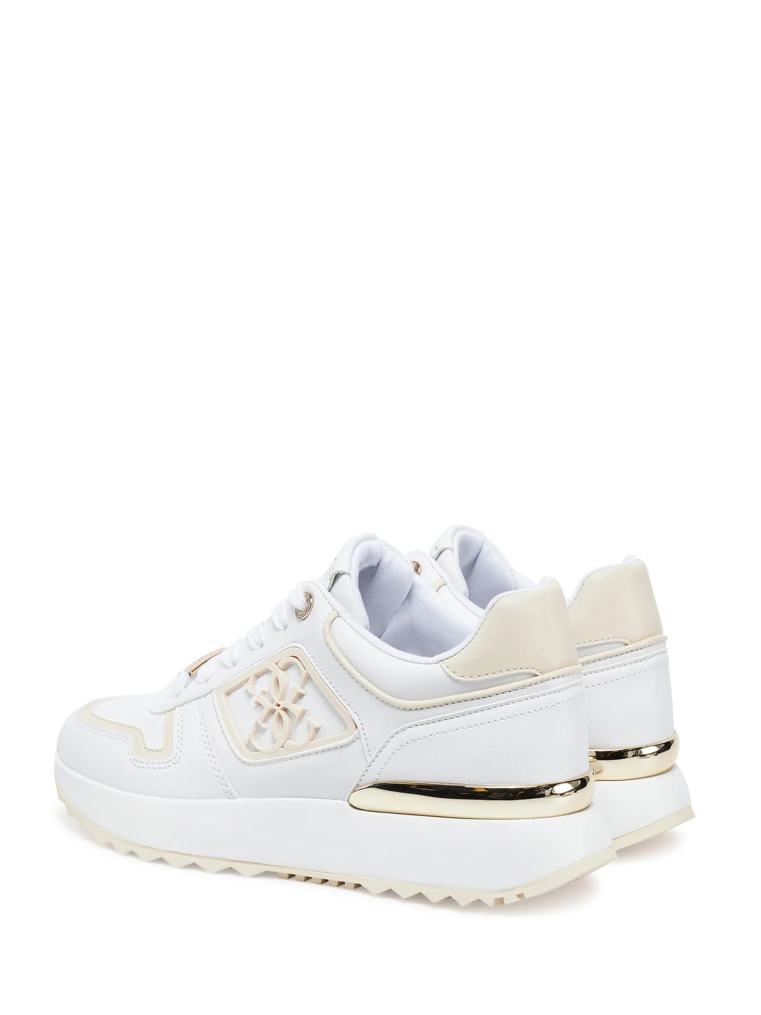 Sneakers Bianco Beige Guess