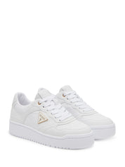 Sneakers Bianco Oro Guess