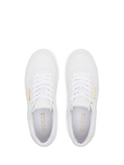 Sneakers Bianco Oro Guess