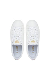 Sneakers Bianco Oro Guess
