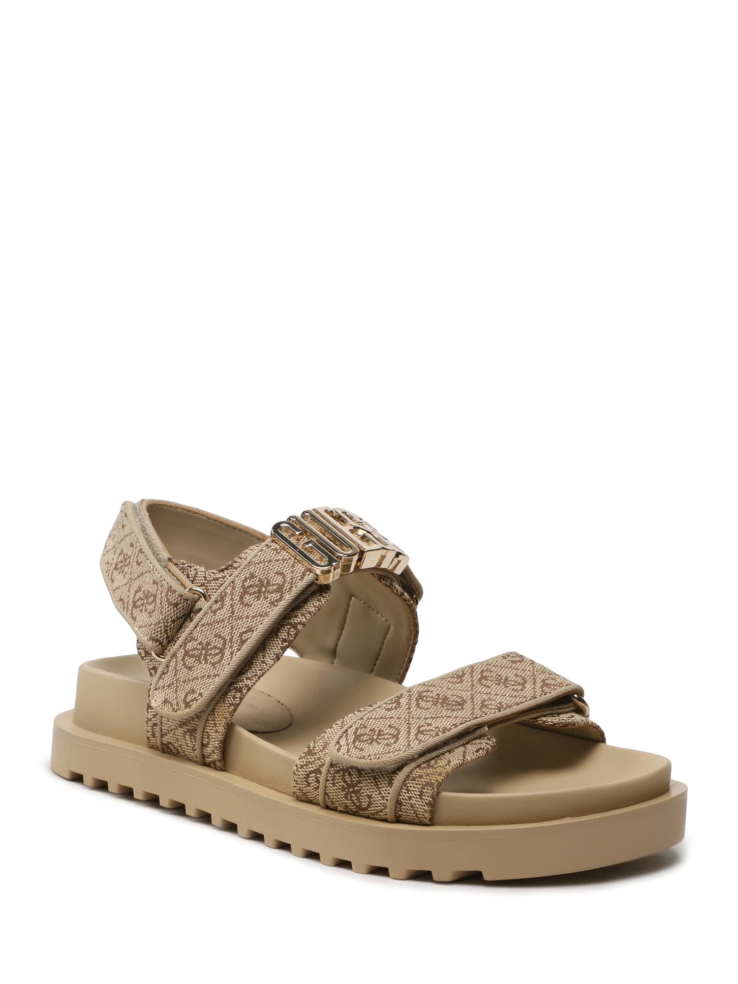 Sandali con strappi Beige Guess