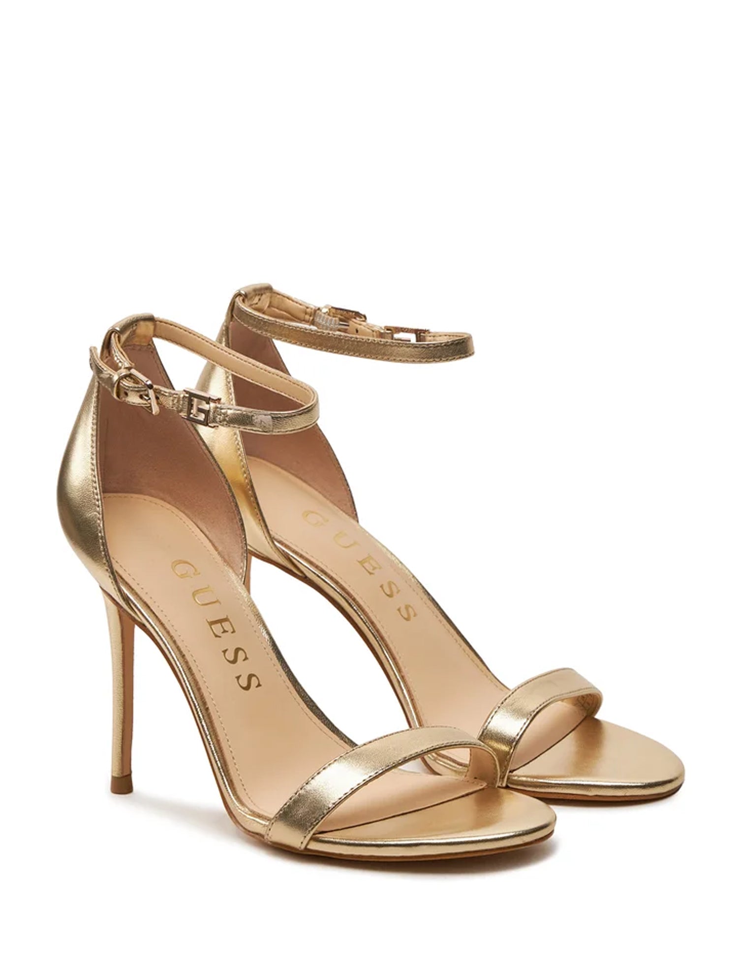 Sandali tacco Dorato Guess
