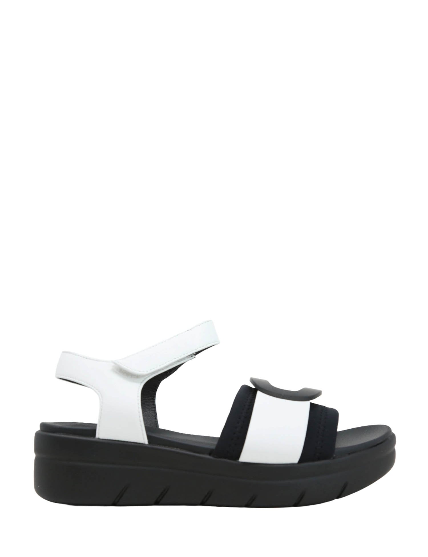 Sandali zeppa Bianco Stonefly