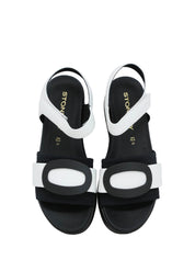 Sandali zeppa Bianco Stonefly