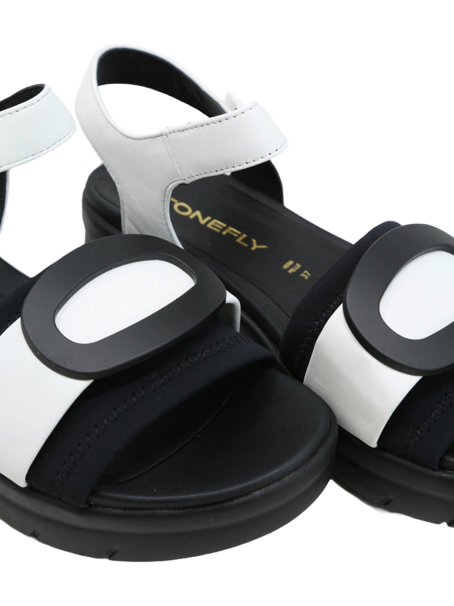 Sandali zeppa Bianco Stonefly