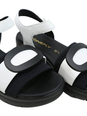 Sandali zeppa Bianco Stonefly