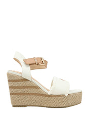 Sandali zeppa Avorio Stonefly