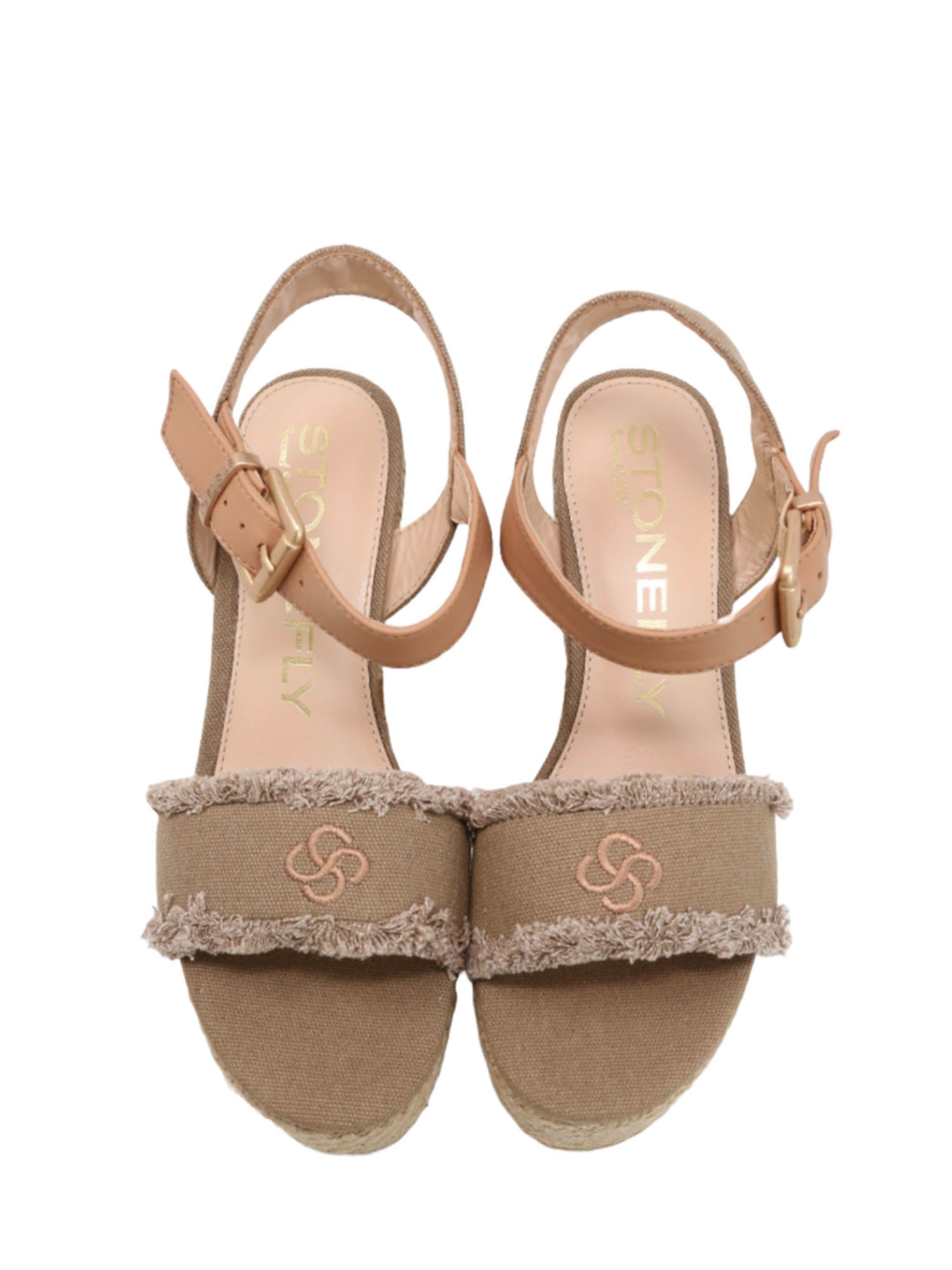 Sandali zeppa Marrone Stonefly