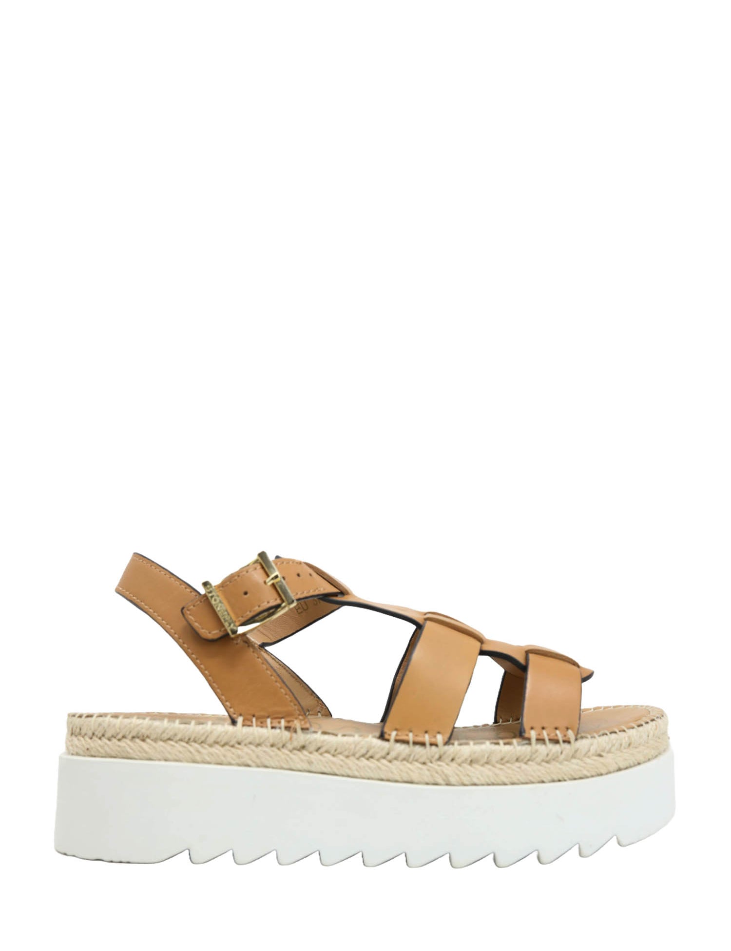 Sandali zeppa Marrone Stonefly