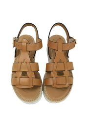 Sandali zeppa Marrone Stonefly